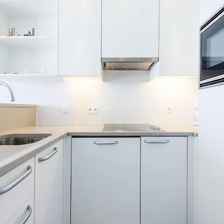 Apartment Alexy 401g On The With Sea View, Cleaning Included